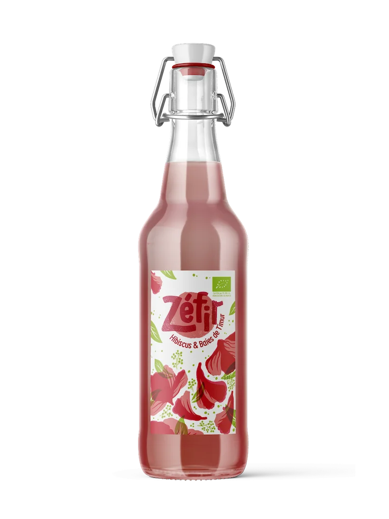 Kéfir frais Hibiscus & Baies de Timur