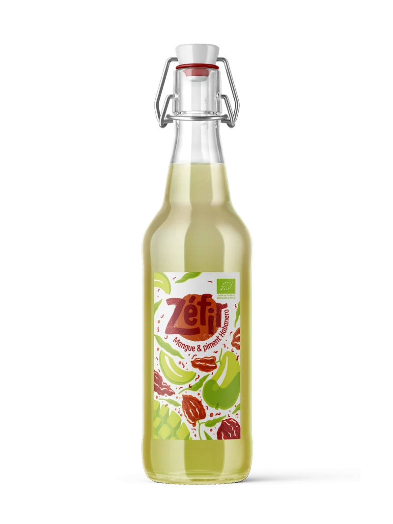 Kéfir frais Mangue & Piment Habanero