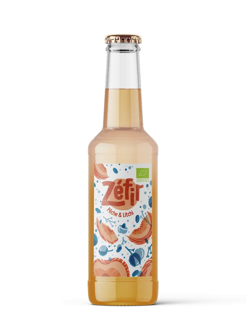 Kéfir frais Pêche & Litchi