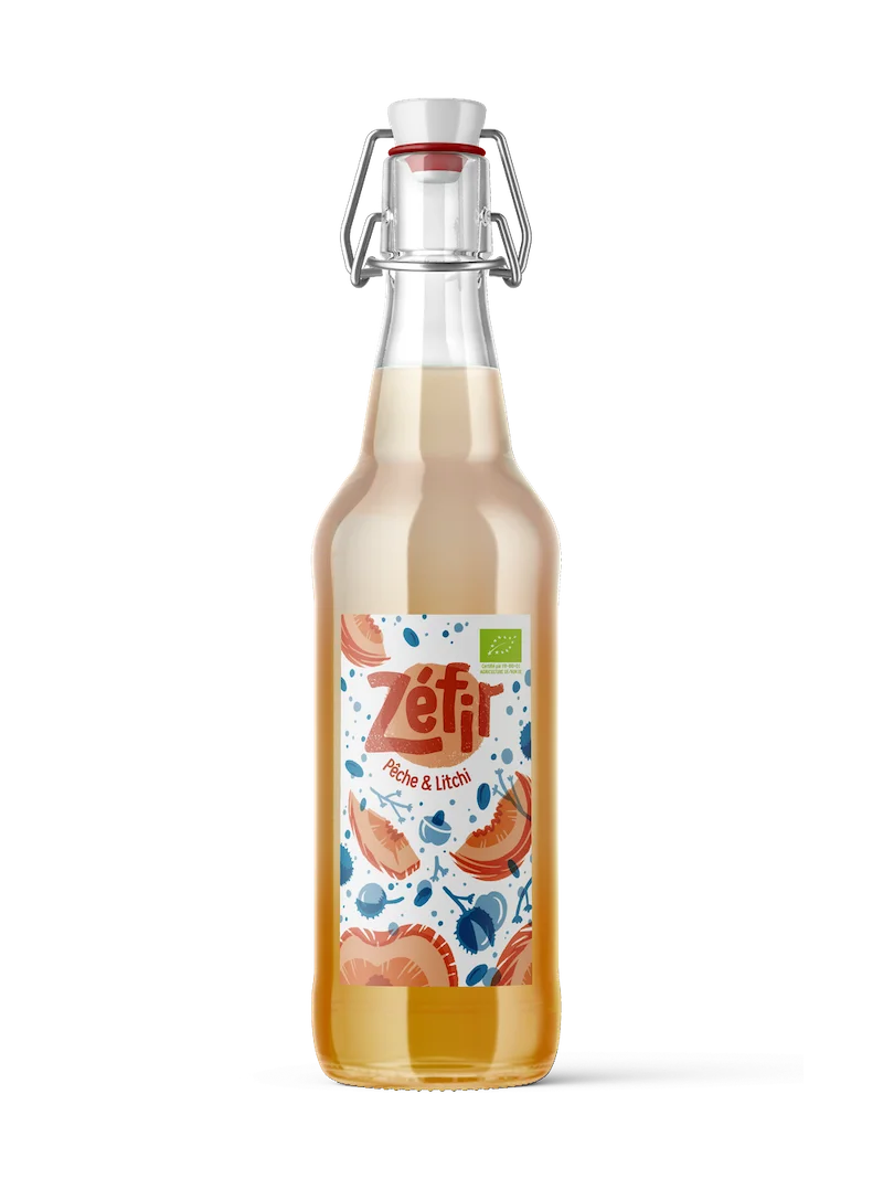 Kéfir frais Pêche & Litchi